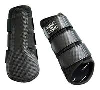 Back on Track Brushing - Polainas de malla 3D, color negro, talla L