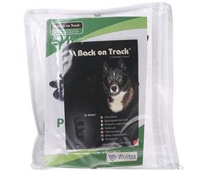 Back on Track terapéutico Perro Pata Trasera/Hock Brace (par) Medio 7.8-Inch Longitud, 6,25 A 6.75-Inches Top Ancho, 4,75 A 5.1-Inches Anchura Inferior con 4 Correas de Velcro Ajustables