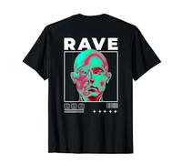 Back Print Rave High Tech Minimal Techno Hardtechno Raving Camiseta