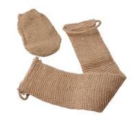 Back Scrubber Bath Body Scrubber Back Strap with for Back Shower Washcloth Body Cleaning Kit