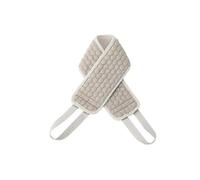 Back Scrubber, Cotton Back Scrubber with Back Strap for Showers, Body And Face Exfoliation, Blood Circulation