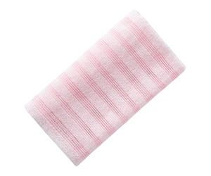 Back Scrubber Washer - Body exfoliatings Shower Cloth | Striped Design Bath Cleaning Tool fPerfect or Home Dormitory Travel Business Trip Spa Daily Use, 21x100cm/25x100cm