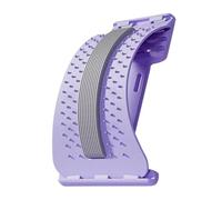 Back Stretcher - 3-level Adjustable Board, 38cm Lumbar Correction Device For Spinal Alignment, Portable Muscle Relief Tool For Neck And Shoulder Strain, Fitness Accessory, Ergonomic Equipment For Home