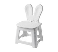 Back Support Step Stool, Kids Step Stool, Portable plegable Chair, Bunny Dinosaurio Chair, Thickened Seat Stool, Step Stool for Kids, Shoe Changing Chair, Kids Folding Seat,