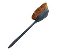 Back Tanner Applicator, Cream Spreader Body, 12.99 X 2.04 Inches, Contouring Bronzing Brush, Smooth Blending for Moisturizing Application on Backs and Legs, Black