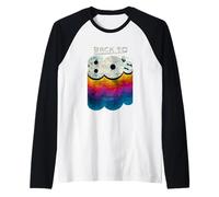 Back To 80's Tees Vintage Retro I Love 80's Graphic Design Camiseta Manga Raglan
