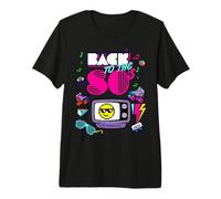 Back To 80's Tees Vintage Retro I Love 80's Graphic Design Camiseta Premium