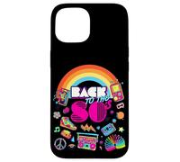 Back To 80's Tees Vintage Retro I Love 80's Graphic Design Carcasa para iPhone 15