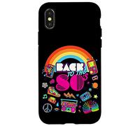 Back To 80's Tees Vintage Retro I Love 80's Graphic Design Carcasa para iPhone X/XS