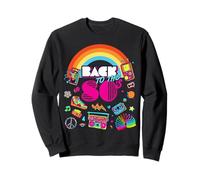Back To 80's Tees Vintage Retro I Love 80's Graphic Design Sudadera