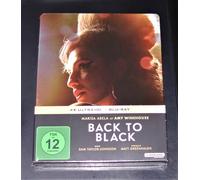 Back To Black Con Marisa Abela Steelbook Limitado 4K Blu Ray + Blu Ray Nuevo OVP