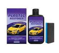 Back To Black Trim Restorer - Restaurador de coche | Kit de reparación profesional para coche, evita el envejecimiento de los coches, para parachoques que se desvanece el salpicadero, asiento de goma