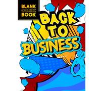 Back to Business Blank Comic Book