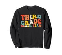 Back to School 3rd Grade Dream Team Teacher Kids Third Grade Sudadera