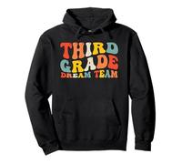 Back to School 3rd Grade Dream Team Teacher Kids Third Grade Sudadera con Capucha