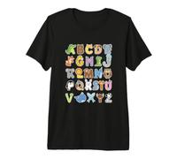 Back to School ABC Kindergarten Teacher Camiseta Premium