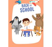 BACK TO SCHOOL: ALPHABET TRACING AND COLORING BOOK | Learning To Write Alphabet and Numbers Tracing. Handwriting Activity Book For Preschoolers, Kindergartens.
