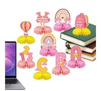 Back To School Decorations 9 Pieces Funny German Double Centerp Sided Paper