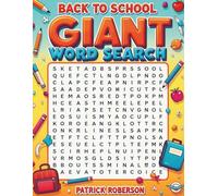 Back to School Giant Word Search