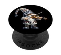 Back To School GNOME Graphic For Women and Men Music Teacher PopSockets PopGrip Adhesivo