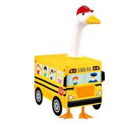 Back to School Goose Outfit Back - to School Bus Shape Clothes with Hat for