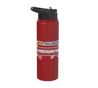Back to School Level Unlocked Kindergarten Stainless Steel Insulated Water Bottle