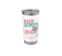 Back to School Nursing Student Vaso térmico de acero inoxidable de doble pared