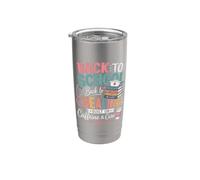 Back to School Nursing Student Vaso térmico de acero inoxidable de doble pared