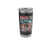 Back to School Nursing Student Vaso térmico de acero inoxidable de doble pared