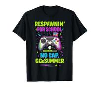 Back to School Rizz Mode Activated Funny Gamers Gen Kid Camiseta