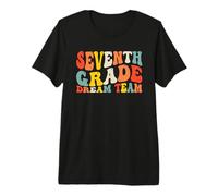 Back to School Seventh Grade Dream Team 7th Grad Kid Teacher Camiseta Premium
