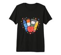Back To School Supplies Teacher Classroom Pencil Apple Art Camiseta Premium