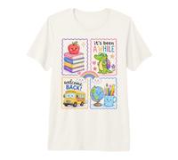 Back To School Teacher First Day Welcome Back Student Camiseta Premium