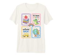 Back To School Teacher First Day Welcome Back Student Camiseta Premium