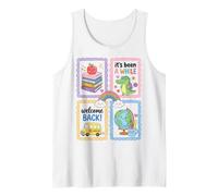 Back To School Teacher First Day Welcome Back Student Camiseta sin Mangas