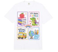 Back To School Teacher First Day Welcome Back Student Comfort Colors Adult Heavyweight T-Shirt