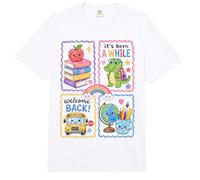 Back To School Teacher First Day Welcome Back Student Comfort Colors Adult Heavyweight T-Shirt