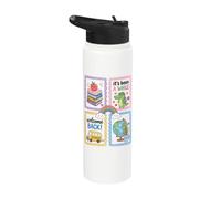 Back To School Teacher First Day Welcome Back Student Stainless Steel Insulated Water Bottle