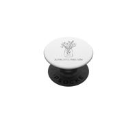 Back To School Teacher Teach Helping Little Minds Grow PopSockets PopGrip Adhesivo