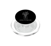 Back To School Teacher Teach Helping Little Minds Grow PopSockets PopGrip para MagSafe