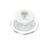 Back To School Teacher Teach Helping Little Minds Grow PopSockets PopGrip para MagSafe