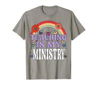 Back to School Teaching is My Ministry God Christian Teacher Camiseta