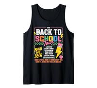 Back To School Tour Cute Teacher First Day Of School Bruh Camiseta sin Mangas