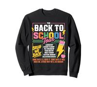 Back To School Tour Cute Teacher First Day Of School Bruh Sudadera