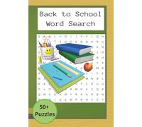 Back to School Word Search: Homework, Hallways & Classroom Days