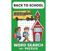 Back to School Word Search Puzzle Book: Word Searches with Easy to Read Print about Back to School Supplies, Classroom Supplies, and more | 6X9 ... Gift for Vacations, Holidays, and Free Time.