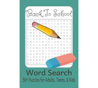 Back To School Word Search Puzzle Book: Word Searches with Easy to Read Print About School, School Supplies, School Subjects and More | 6x9 inches, ... Gifts for Vacations, Holidays, and Spare time