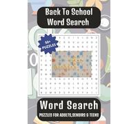 Back To SChool Word Search Puzzle: Find the words and have a fun time!
