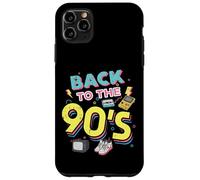 Back To The 90s Cassette Tape Retro Old School Mujeres Hombres Niños Carcasa para iPhone 11 Pro MAX