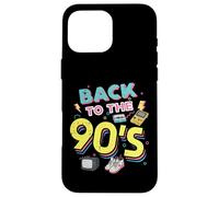 Back To The 90s Cassette Tape Retro Old School Mujeres Hombres Niños Carcasa para iPhone 16 Pro MAX